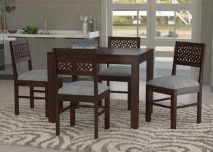 Flipkart Perfect Homes Pure Sheesham Wood Four Seater Dining Set Solid Wood 4 Seater Dining Set