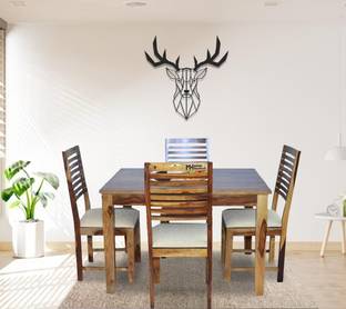 मीरा हैडीक्राफ्ट Sheesham Wood सॉलिड वुड डाइनिंग सेट