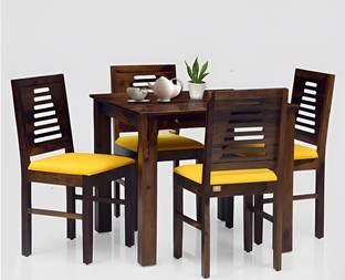 Flipkart Perfect Homes Solid Wood 4 Seater Dining Set