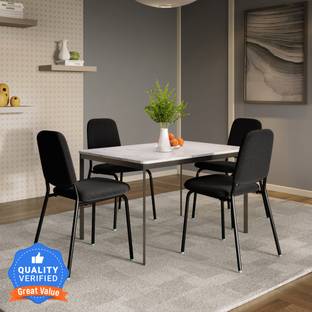 Godrej Interio Franky and Kalyx Metal 4 Seater Dining Set