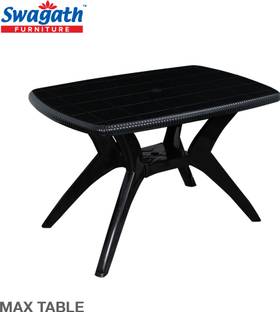 swagath furniture MAX Only Dining Table Plastic 4 Seater Dining Table