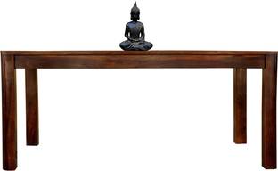 Shree Girnar INC Solid Wood 6 Seater Dining Table