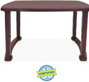 National plasto 201 Plastic 4 Seater Dining Table