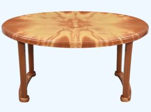 MONITARA Plastic 6 Seater Dining Table