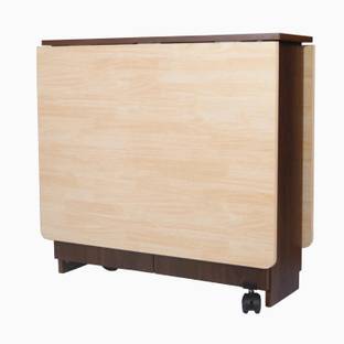 Madainaachi Furniture Yayo Folding / Extentable / Space Saving Dining Table Without Chairs Engineered Wood 6 Seater Dining Table