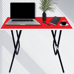 EuroQon Fold Space Saver Foldable Engineered Wood Study Table