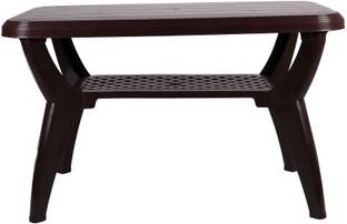 AAMROSE Plastic 4 Seater Dining Table
