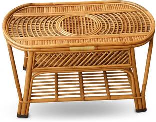 newway Success Furniture ModernOval Centre Table MultiUse Shelf for Kitchen Dining Room Cane 4 Seater Dining Table