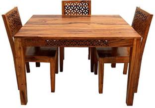 Utkarsh Fabric 4 Seater Dining Table