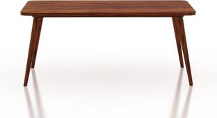 Ganpati Arts Sheesham Wood 6 Seater Dining Table/Wooden Table for Dining Room/House Solid Wood 6 Seater Dining Table