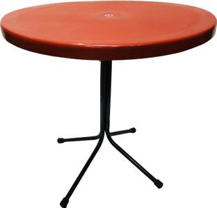 KITHANIA Restaurant Bar Table Dining Table Easily Foldable and Light Weight Table Plastic 4 Seater Dining Table
