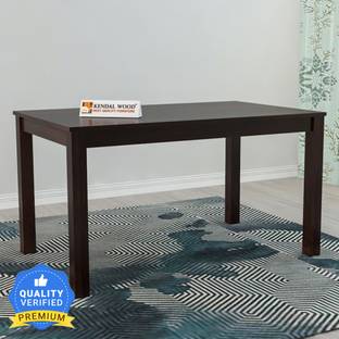 Kendalwood Furniture Premium Dining Room Furniture Wooden Dining Table Solid Wood 6 Seater Dining Table