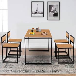 SACC Enterprises Shri Ananta Custom Crafts Modern Style Engineered Wood 4 Seater Dining Table
