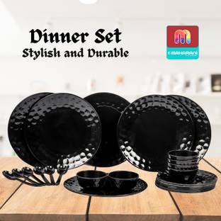 AE Maharani Pack of 24 Melamin DINNER SET PACK OF 24 Dinner Set