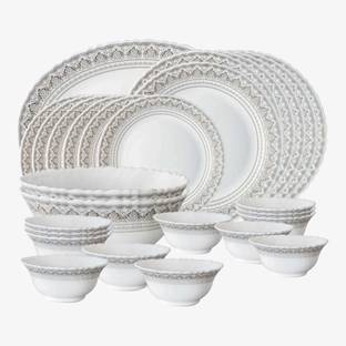 BOROSIL Opalware Classic Dinner Set