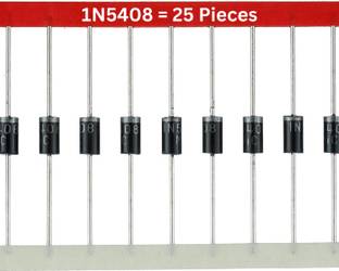 Charohm 1N5408 3A 1000V Power Diode Electronics Components Hobby Kit PN Junction