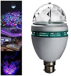 FITUP ™Rotating LED Colorful Bulb/Lamp Auto Rotating Color Changing Lamp Stage Light Candle