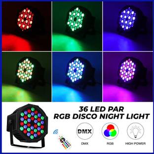 MOOZMOB 36 LED Disco Par Stage Light DMX Control Disco Ball Set