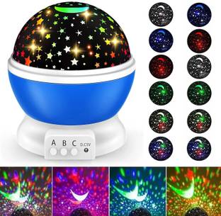 JMALL Moon Night Lamp Star Master Led Lights for Home Decoration Romantic Projector Single Disco Ball
