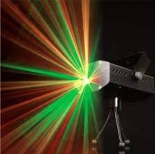 Ravso LED Stage Light RGB Laser Scanner DJ Disco Light Single Disco Ball