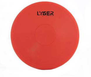 LYGER Discus Throw 600gms , Disc Throw , Black Rubber Discuss Sponge Discus Throw Disc