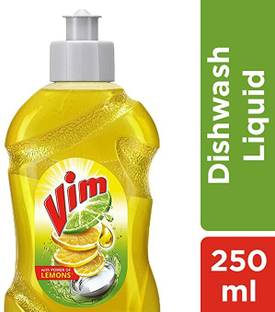 Vim Dishwash Liquid Gel Lemon, With Lemon Fragrance Dish Cleaning Gel