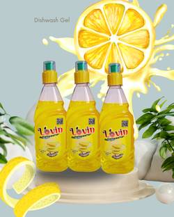 LOVIN Dishwash Gel Pure Hygienic Premium Dishwash Gel Dish Cleaning Gel