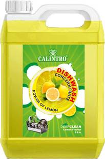 Calintro Liquid with Yellow Lemon for oil & washes off Kitchen Utensil Clean Dish Cleaning Gel