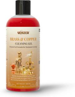 venzer Organic Instant Brass & Copper Cleaner For Instant Shine Results Dish Cleaning Gel