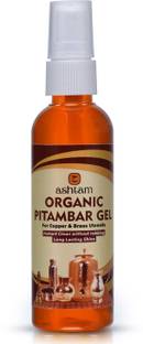 ASHTAM ORGANIC Premium Pitambar Spray Cleaning Gel Liquid for Copper, Brass & God Idols Dish Cleaning Gel
