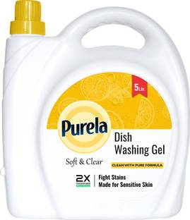 PURELA Dish Wash Utensil Cleaner, Tough Stain Removal Dish Cleaning Gel Dish Cleaning Gel