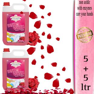 varunda rose fragrance non acidic liquid gel (care your hands) (5+5 ml) Dish Cleaning Gel