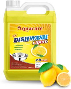 Aquacare Lemon Fragrance Dishwashing Liquid Gel All-Purpose Dish Cleaner for Utensils Dish Cleaning Gel
