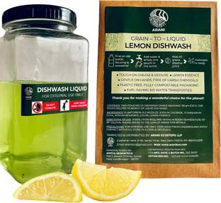 arani LEMON DISHWASH (GRAIN-TO-LIQUID) Dish Cleaning Gel