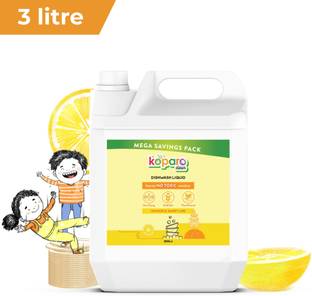 Koparo Plant Based Dishwash Liquid |Removes Tough Grease, Soft on Hands Dish Cleaning Gel
