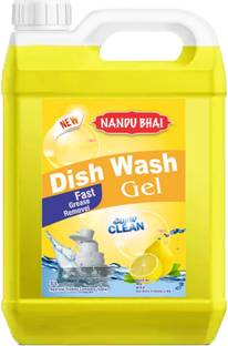 Nandu Bhai Liquid Anti-Bacterial Disinfectant Utensil and Dish Citrus Liquid Detergent