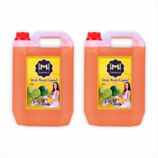 MIZZIWASH orange dish wash Liquid GEL utensil cleaner 10 LTR Dish Cleaning Gel
