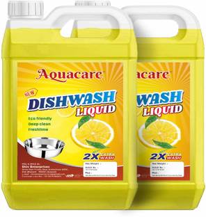 Aquacare Lemon Fragrance Dishwashing Liquid Gel All-Purpose Dish Cleaner for Utensils Dish Cleaning Gel