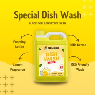 RELDOR Dish Wash Gel For Cleansing Stains, Oil, Grease And Bacteria. Dish Cleaning Gel Dish Cleaning Gel