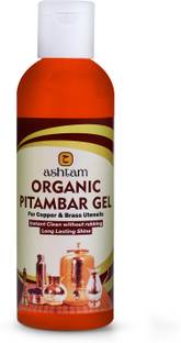 ASHTAM ORGANIC Premium Pitambar Gel – Restore the Glow of Copper, Brass & God Idols, 100ml Dish Cleaning Gel