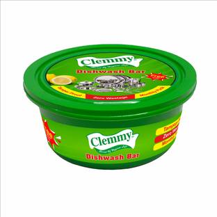 Clemmy Dishwash bar power of neem and Anti-Bacterial 500 GM ( GREEN PACK) Dishwash Bar