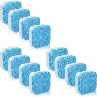 Drunna Washing Machine Cleaner Effervescent Tablet Washer Cleaner PACK OF 12 Dishwashing Detergent Dishwash Bar