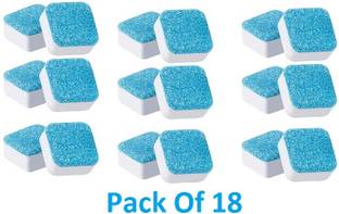 AirSoft 18 Washing Machine Cleaner Tablets Solid Washer Deep Cleaning for Washers Dishwash Bar