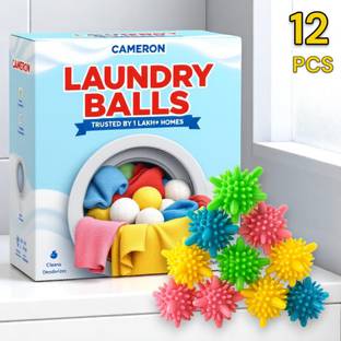 Cameron Silicone Washing Machine Ball Wash Ball for Dryer Dishwash Bar