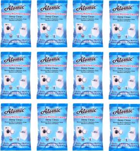 ATOMIC Washing Machine Cleaner Powder | Deep Clean For Top & Front Load Dishwashing Detergent