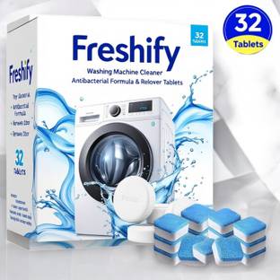 Freshify washing machine cleaner tablet quick dissolve safe use Dishwashing Detergent