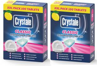 Crystale Ultra All In 1 Dishwasher Tablets Dishwashing Detergent
