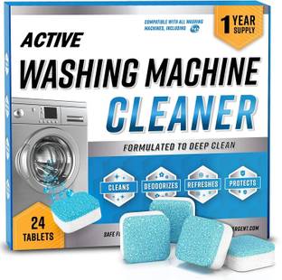 BRILLIX Washing Machine Tablet Washer Cleaner Descaler, Solid Washing Machine Cleaner Dishwashing Detergent