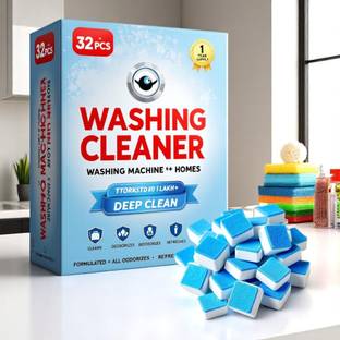 WashingDrum CleansThoroughlyxz Washing Machine Drum Cleaner Tablet Dishwashing Detergent