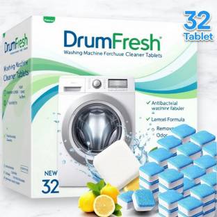 DrumFresh Washing Tablet Advanced Formula Washing Machine Cleaner for Drum and Tub Dishwashing Detergent